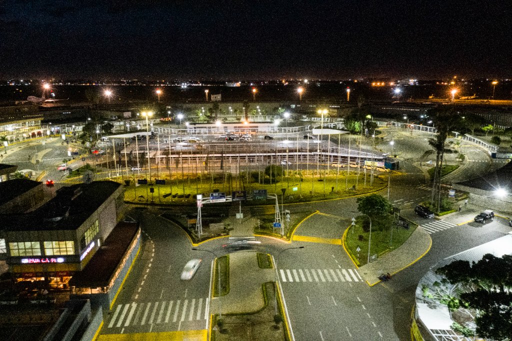 JKIA at night